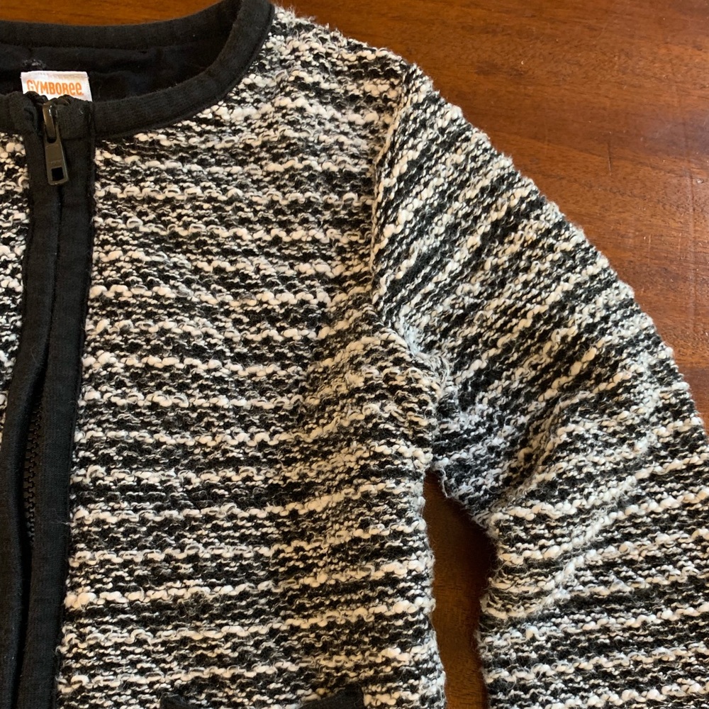 Gymboree zip up sweater
